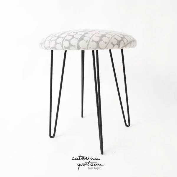 Lo Sgabello in Bouclé