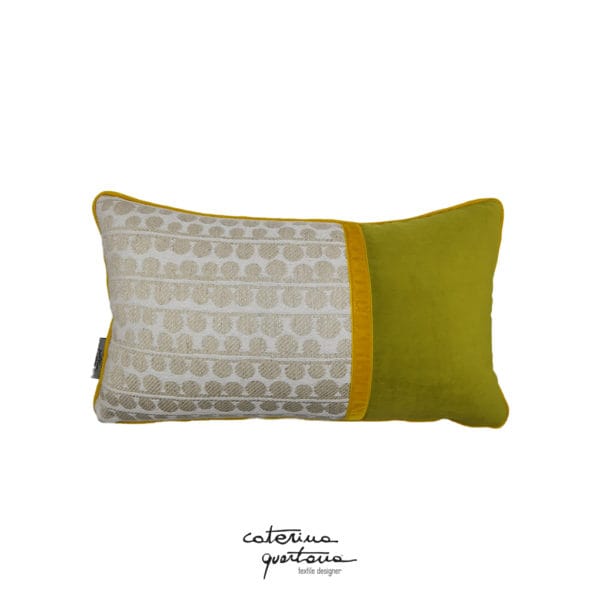 Cuscino in lino Ecrù Cedro e Limone
