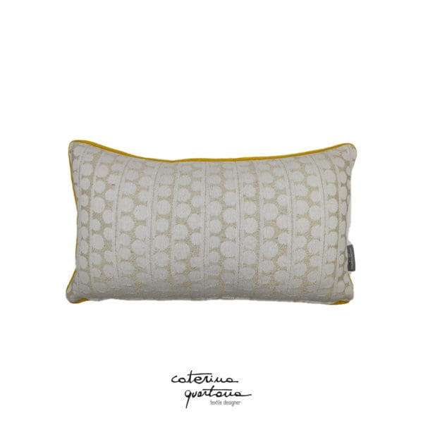 Cuscino in lino Ecrù Cedro e Limone - immagine 2