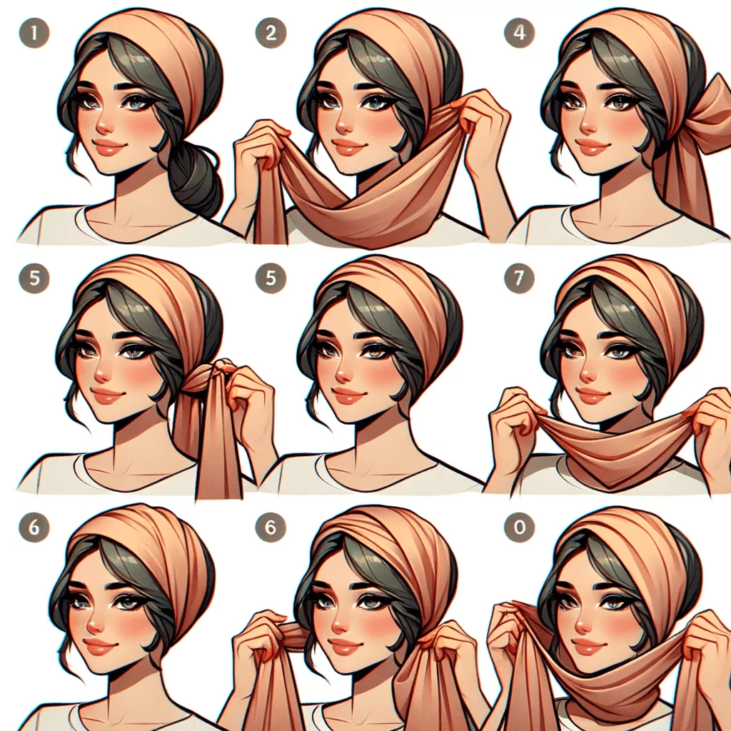 foulard in testa caterina quartana