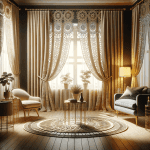 Analisi delle tende con passanti come scelta versatile e chic per diverse stanze della casa.​