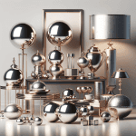 Decorazioni in Metallo: Brillanti Accenti per un Soggiorno Moderno - Esplora l'uso di elementi metallici, come lampade, tavolini e cornici, per aggiungere un tocco di lucentezza e modernità al tuo living.