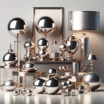 Decorazioni in Metallo: Brillanti Accenti per un Soggiorno Moderno - Esplora l'uso di elementi metallici, come lampade, tavolini e cornici, per aggiungere un tocco di lucentezza e modernità al tuo living.