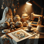 La Tradizione del Ricamo nei Tessuti d'Arredo: Arte e Decorazione per la Casa - Un viaggio attraverso l'arte del ricamo e come questa tecnica possa impreziosire i tessuti d'arredo, aggiungendo dettagli unici.​