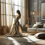 Scopri come le tende in lino di Caterina Quartana aggiungono un tocco di raffinatezza e naturalezza alla tua casa.​