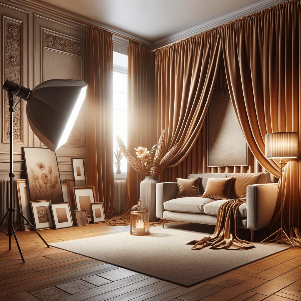 Scopri come le tende in velluto possono trasformare il tuo salotto in un'oasi di eleganza e calore.​