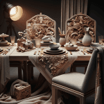 Set da Pranzo in Tessuto Artigianale: Un'Esperienza Sensoriale a Tavola - Esplora la bellezza dei set da pranzo realizzati a mano con materiali di alta qualità.