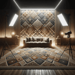 Tappeti con Motivo Losanghe: Geometrie che Arredano - Approfondisci l'uso dei tappeti con disegni a losanghe per aggiungere un elemento geometrico e dinamico ai tuoi ambienti.