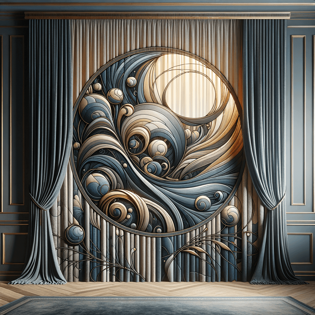 Tende con Motivi Astratti: Arte e Design per le Tue Finestre