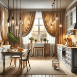 Tende per Cucina: Funzionalità e Stile per un Ambiente Accogliente - Scopri quali sono i tessuti migliori per tende da cucina che combinano praticità ed eleganza.