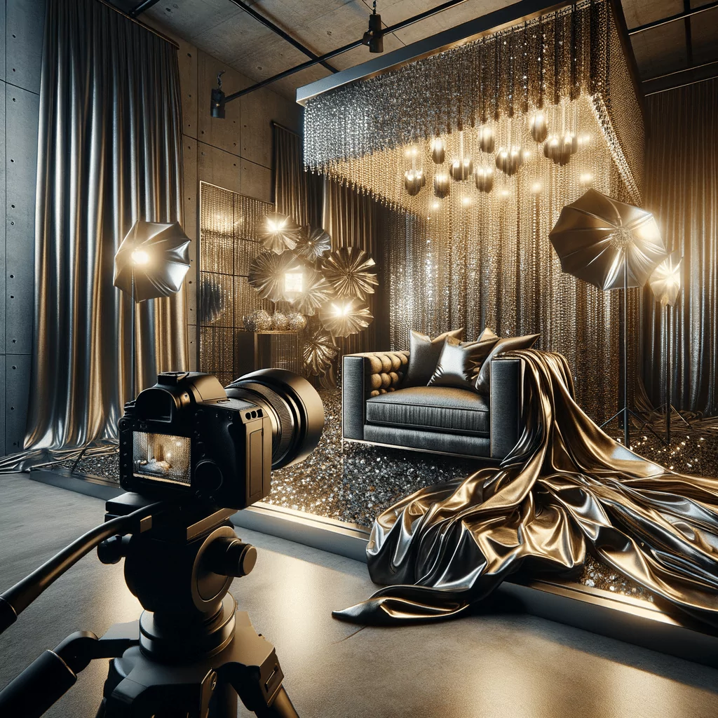 Tessuti con Effetto Metallico: Brillantezza e Lusso negli Interni Moderni - Approfondisci il trend dei tessuti con riflessi metallici e come utilizzarli per un look glamour.