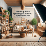 Tessuti e Allergie: Scegliere Materiali Anallergici per un Ambiente Sano - Informazioni utili su quali tessuti prediligere per ridurre allergeni e creare un ambiente domestico più salubre.​