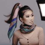 Come Indossare il Foulard con la Coda di Cavallo: Stile e Femminilità - Guida pratica all’uso del foulard per valorizzare le acconciature con eleganza e un tocco bohémien.
