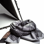 Foulard con Motivi Architettonici: L’Arte Urbana Entra nel Tuo Stile - Lasciati ispirare dai foulard decorati con pattern architettonici per un look contemporaneo e audace.