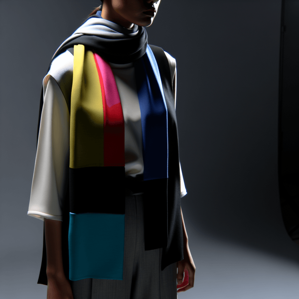 Sciarpa Color Block: Come Abbinarla ai Tuoi Look Monocromatici