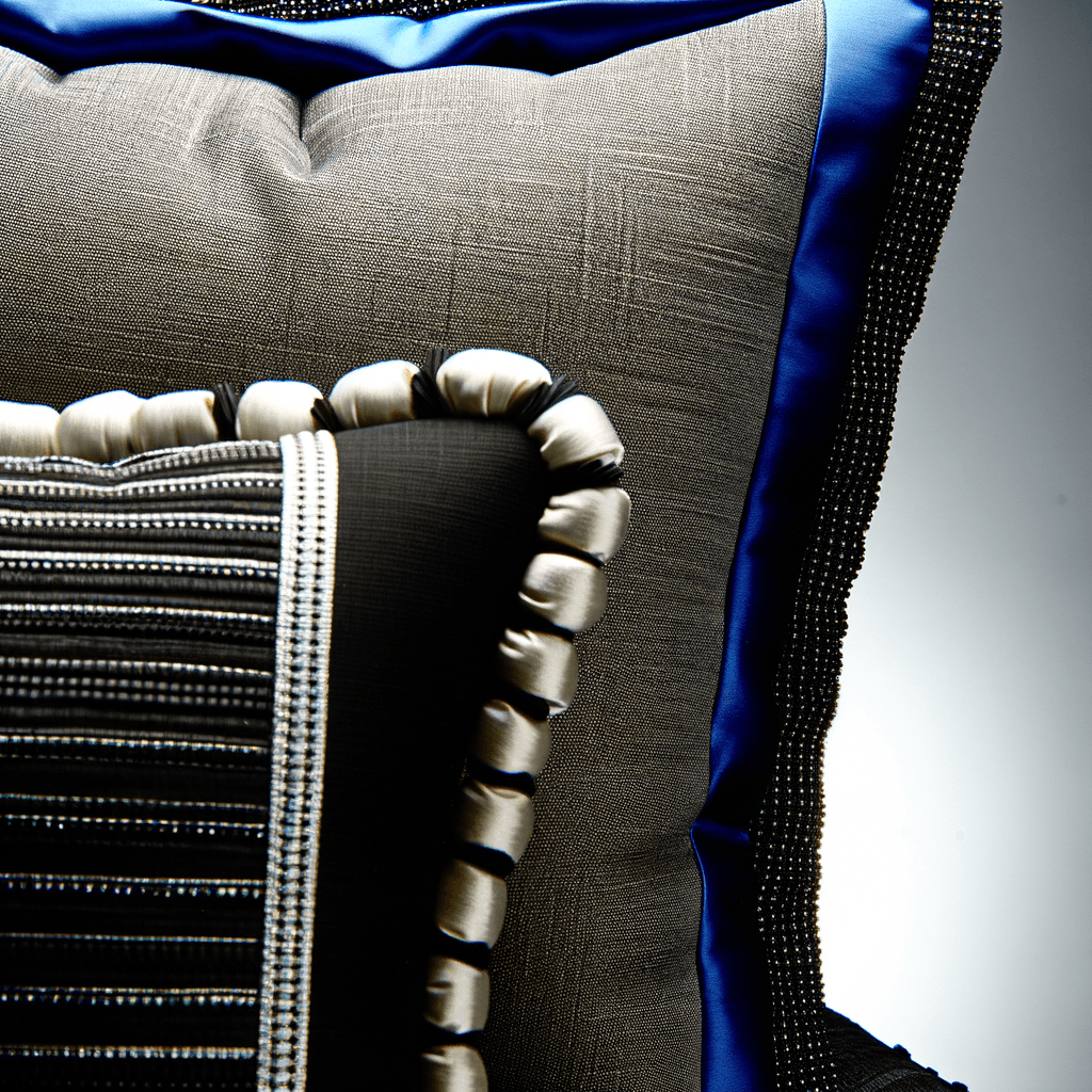 Cuscini Decorativi con Inserto a Contrasto: Dettagli che Fanno Stile
