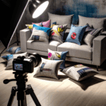 Cuscini in Lino Stampato: Colore e Grafica per il Tuo Soggiorno - Scopri come i cuscini in lino con stampe artistiche possono aggiungere personalità al tuo spazio living.