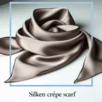 Foulard in Seta Crêpe: Leggerezza e Opacità per un Look Sofisticato - Guida all’uso del foulard in seta crêpe, perfetto per chi ama un’eleganza sobria ma raffinata.