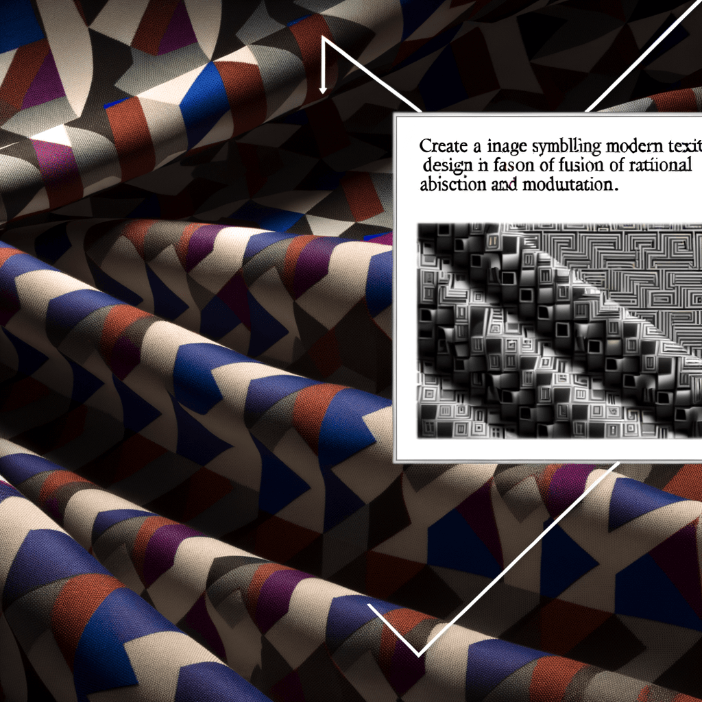 Geometrie nel Tessile Contemporaneo: Dall’Astrazione alla Modulazione