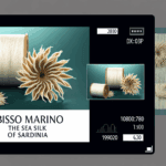 Il Bisso Marino: La Seta del Mare della Sardegna - Esamina il bisso marino, una fibra pregiata ottenuta dalla Pinna nobilis, lavorata artigianalmente per creare tessuti di straordinaria finezza.