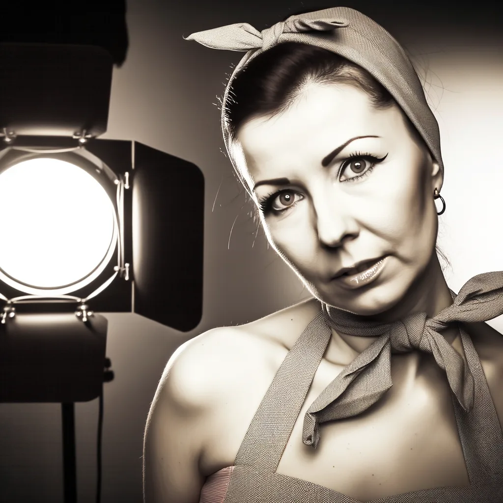 Il Foulard come Copricapo Retrò: Vintage Style Rivisitato - Esplora il fascino del foulard annodato stile anni '50 per un ritorno glam e retrò.