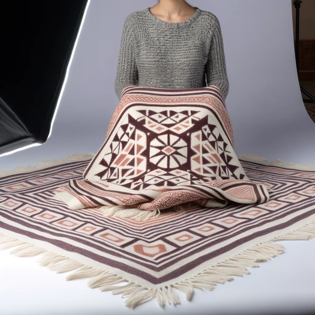 La Coperta di Aggius: Tradizione Tessile della Gallura - Esplora la coperta di Aggius, un prodotto artigianale noto per i suoi disegni geometrici e la lavorazione a mano.