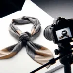 Sciarpa con Nodo Laterale: Un Dettaglio Chic per Ogni Occasione - Guida a come annodare la sciarpa sul lato per un tocco bon ton e moderno.