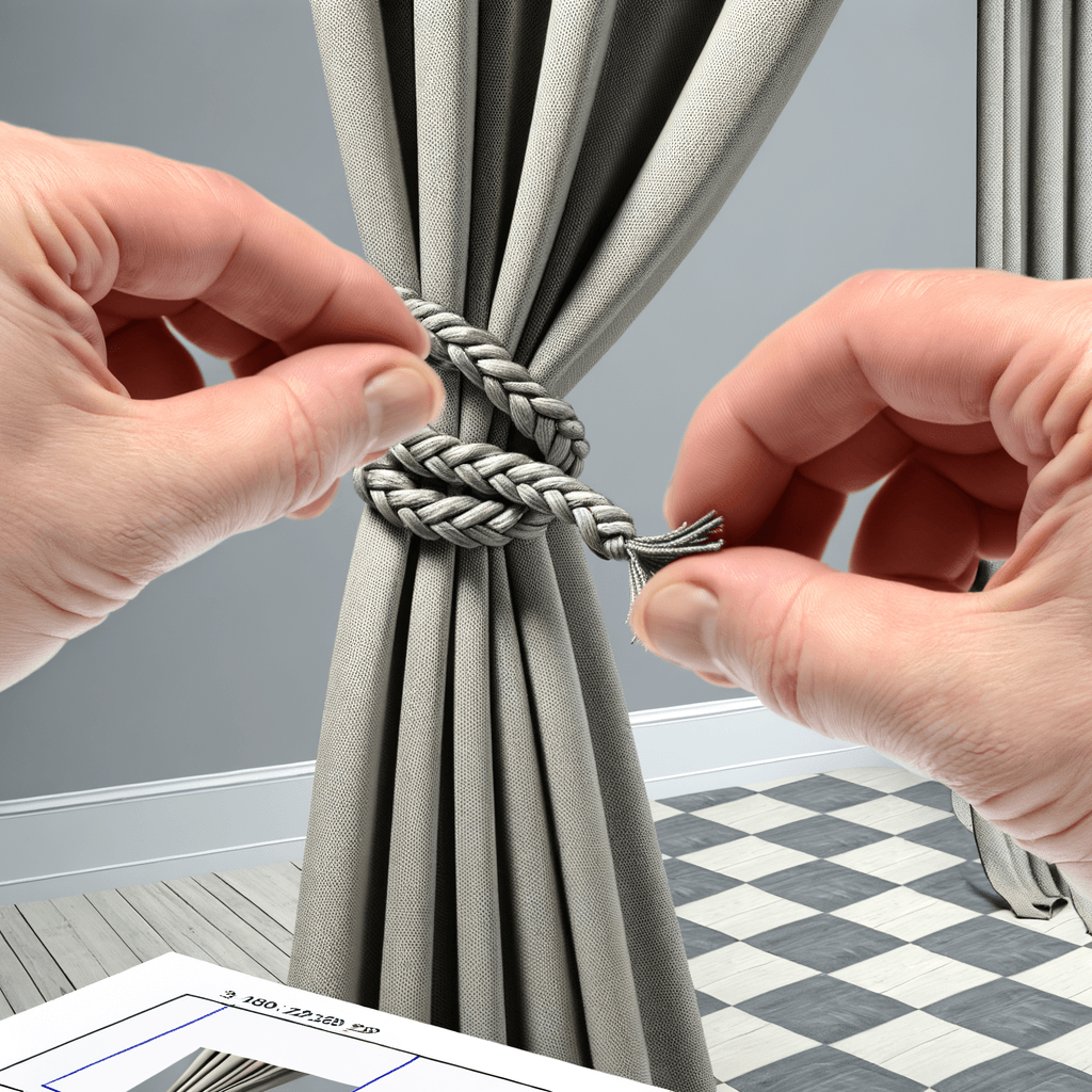 Tende a Treccia: Il Nodo Decorativo che Aggiunge Ritmo al Tessuto
