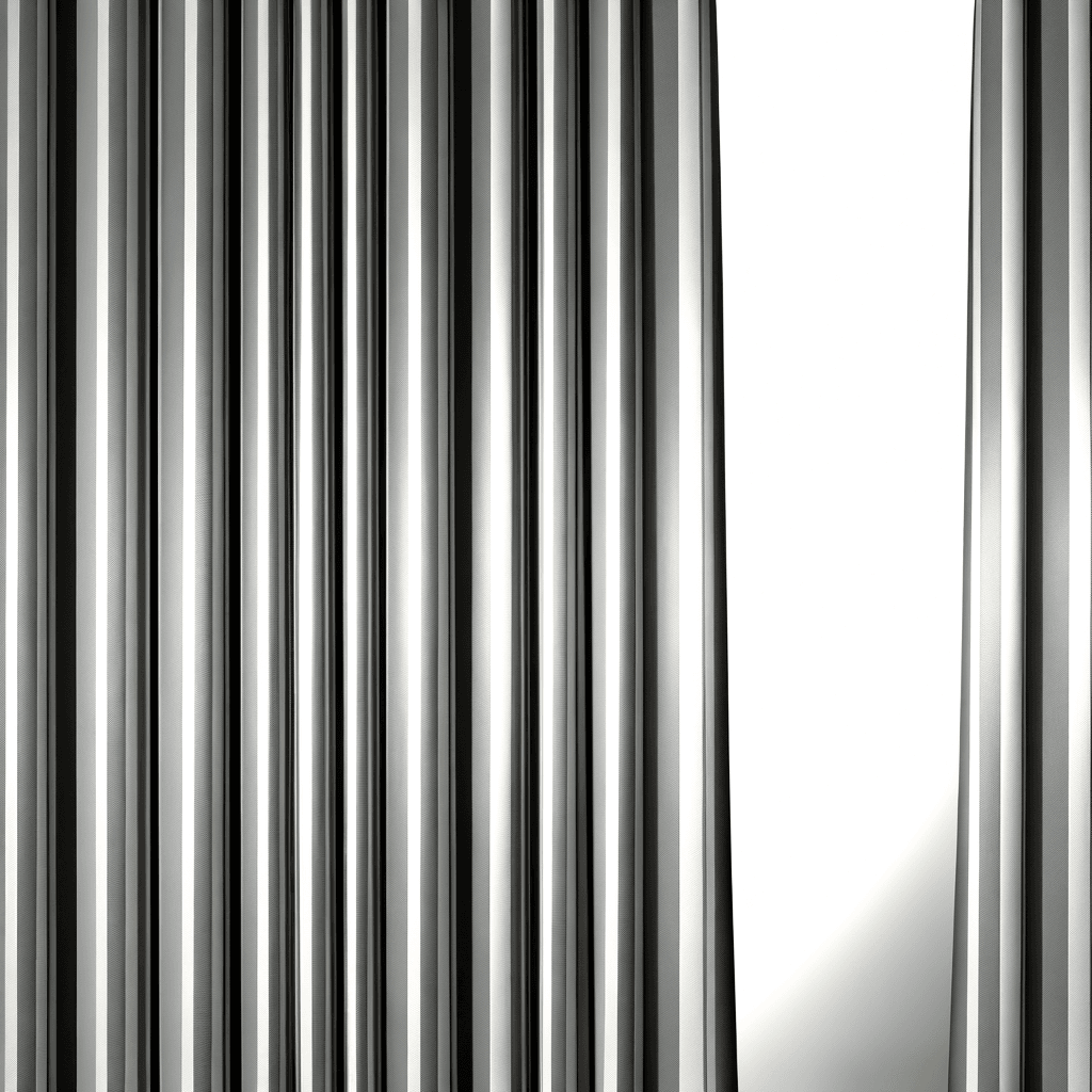 Tende con Fasce Colorate Verticali: Come Allungare Visivamente le Pareti