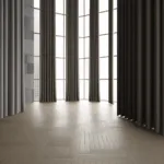 Tende da Soffitto a Pavimento: L’Effetto Architettonico della Verticalità - Scopri come l’estensione massima delle tende può trasformare le proporzioni della stanza.