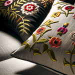 Cuscini Ricamati Galluresi: Dettagli di Lusso per il Salotto - Scopri i motivi ricamati che rendono unici i cuscini della tradizione.