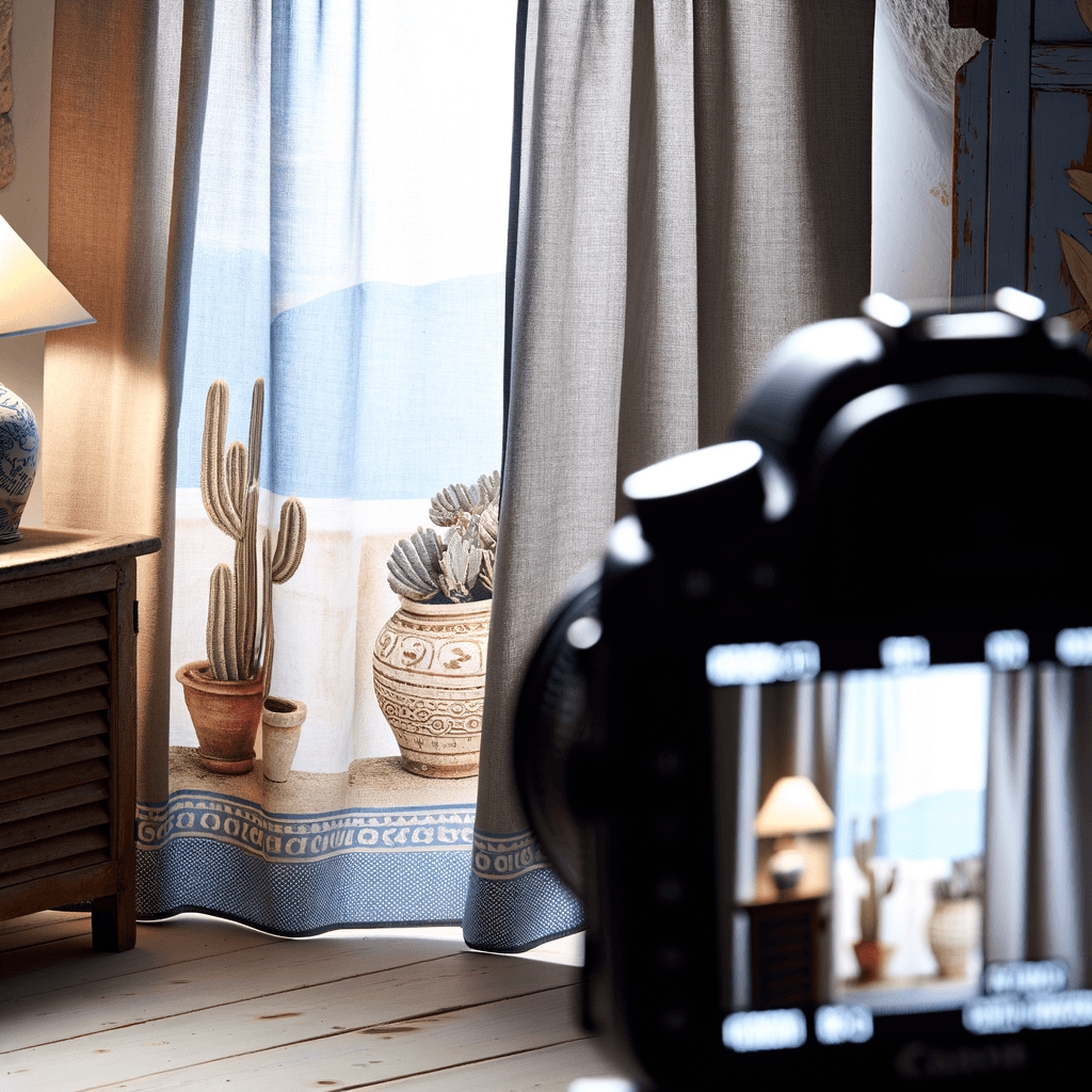 Tende in Lino Sardo: Eleganza Mediterranea per Interni Contemporanei - Scopri la leggerezza e autenticità del lino lavorato secondo tradizione sarda.