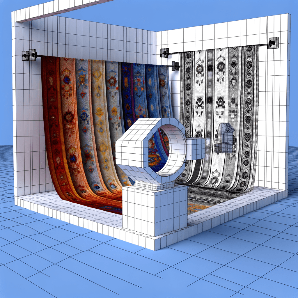 Dal Telaio al Rendering: La Digitalizzazione dell’Arte Tessile - Esplora come software 3D e tecniche digitali trasformano la progettazione tessile.