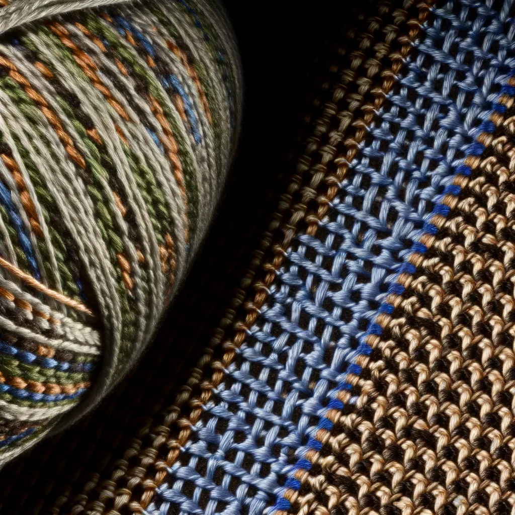 Disegno e Materia: Il Dialogo tra Pattern e Fibra - Analizza l’interazione tra disegno tessile e struttura del filato.