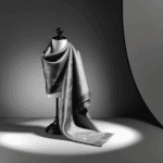 Foulard Ton sur Ton: Raffinatezza Senza Contrasto - Scopri la potenza visiva della monocromia nel design tessile.