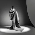 Foulard Ton sur Ton: Raffinatezza Senza Contrasto - Scopri la potenza visiva della monocromia nel design tessile.