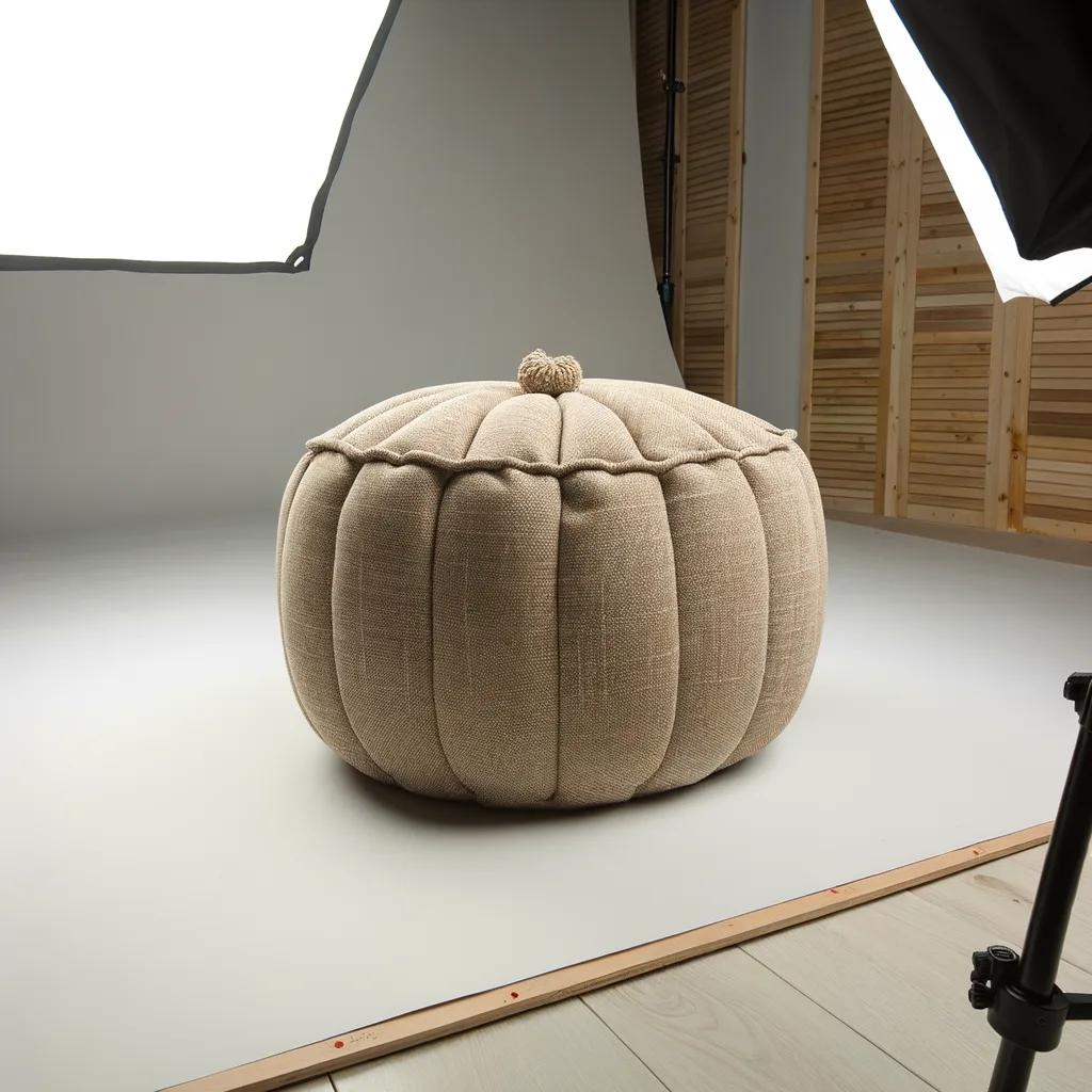 Pouf in Tessuto Naturale: Funzionalità e Charme Mediterraneo - Approfondisci l’uso dei materiali sostenibili per arredi versatili e di design.