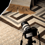 Tappeti in Cotone Intrecciato: La Geometria della Materia - Esplora il fascino dei tappeti intrecciati a mano per interni contemporanei.