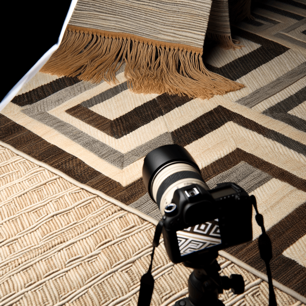 Tappeti in Cotone Intrecciato: La Geometria della Materia - Esplora il fascino dei tappeti intrecciati a mano per interni contemporanei.