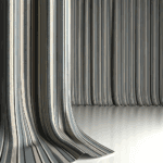 Tende a Righe Sottili: Un Classico Rivisitato con Eleganza - Scopri come il rigato sottile torna come simbolo di raffinatezza.