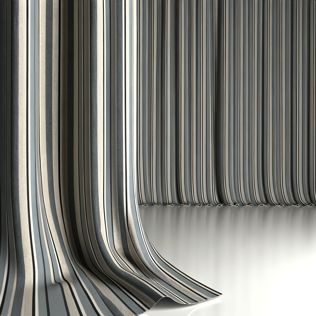 Tende a Righe Sottili: Un Classico Rivisitato con Eleganza - Scopri come il rigato sottile torna come simbolo di raffinatezza.