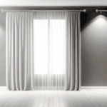 Tende Minimaliste: Linee Pulite per Spazi Moderni - Esplora la bellezza delle tende essenziali in ambienti contemporanei.
