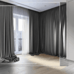 Tende Monocromatiche: Eleganza Discreta e Luce Naturale - Scopri come i toni neutri creano armonia e leggerezza negli interni contemporanei.