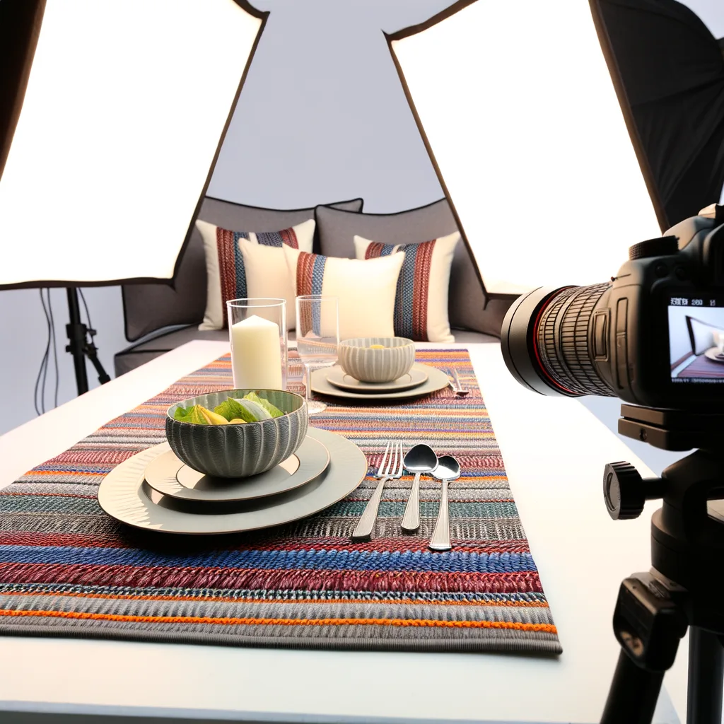 Tovagliette Coordinabili con Runner e Cuscini: Coerenza e Stile - Scopri come creare continuità visiva nella zona pranzo.