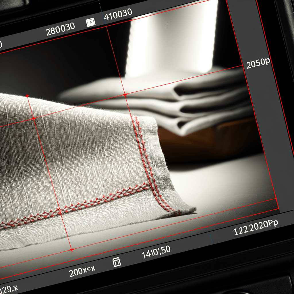 Tovaglioli in Lino con Cuciture a Vista: Imperfezione e Verità - Esplora l’estetica artigianale del non finito.