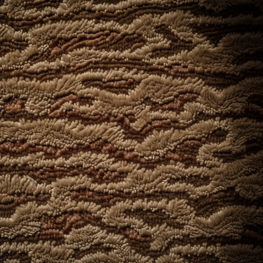 Tappeti Neutri Non Uniformi - Ricchezza invisibile.