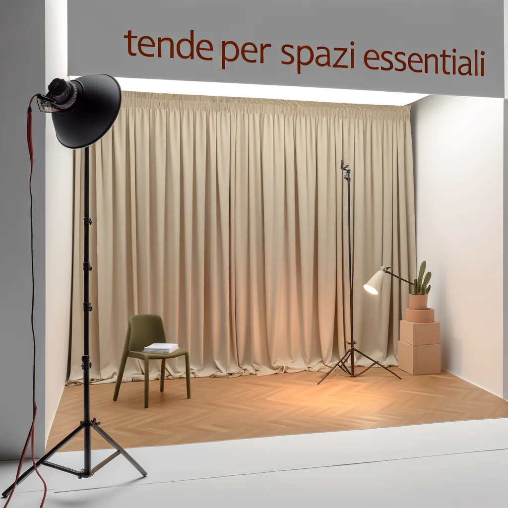 Tende per Spazi Essenziali - Soluzioni tessili non invasive.