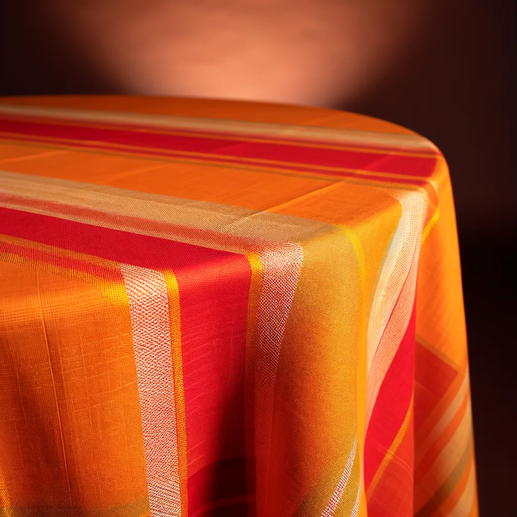 Tessili da Tavola a Tinta Calda - Accoglienza visiva.