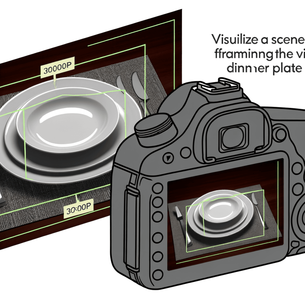 Tovagliette come Cornice del Piatto - Funzione visiva del tessuto.